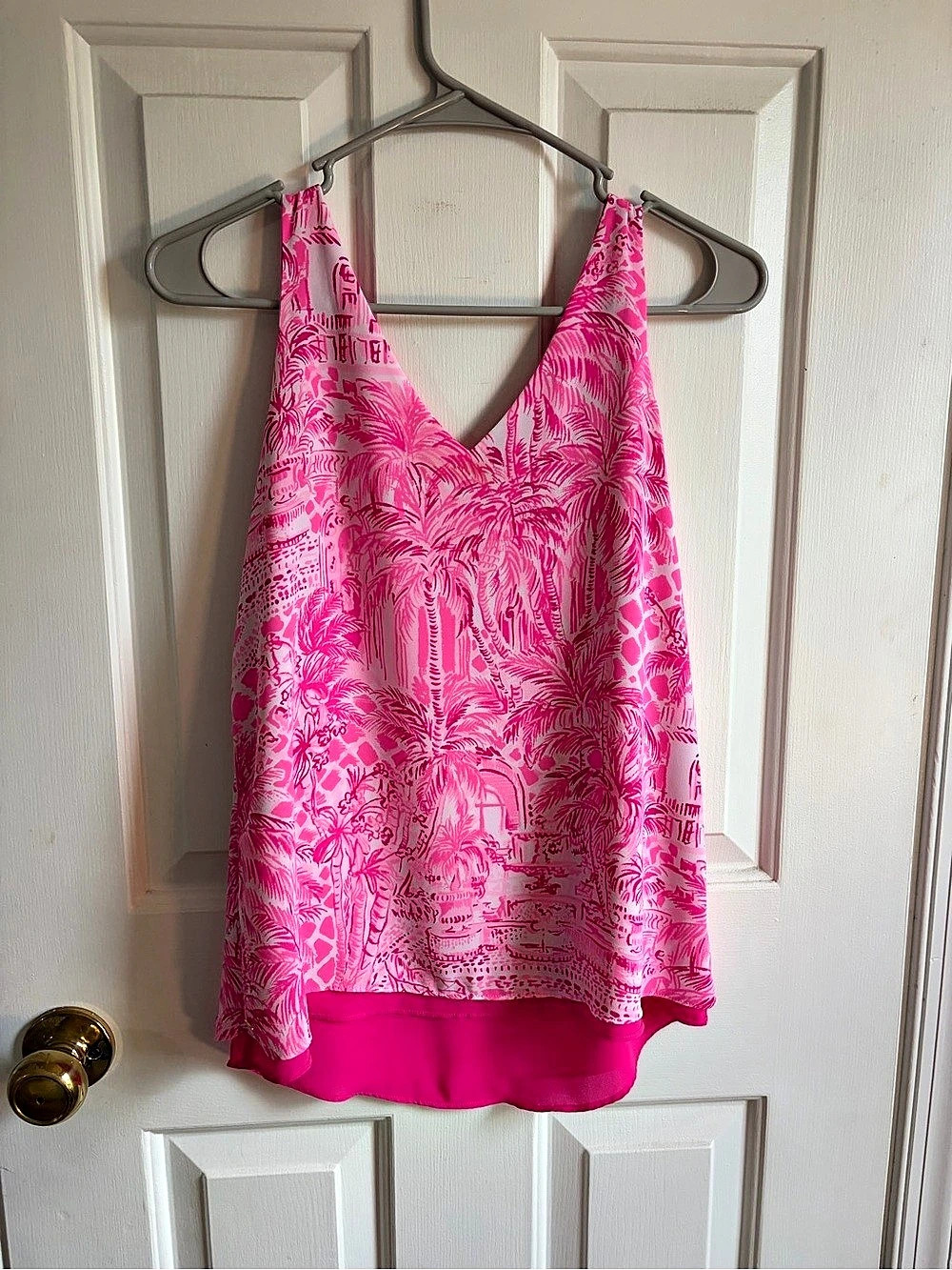 Lilly Pulitzer Florin Reversible Tank Top Pink